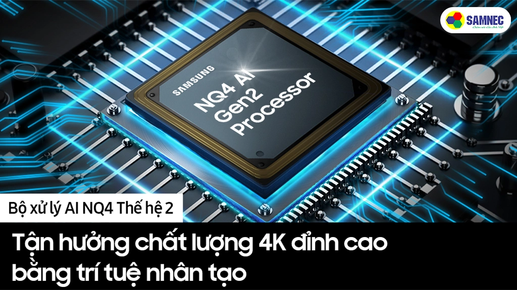 Smart Tivi OLED 4K 65 Inch Samsung QA65S95DAKXXV- Bộ xử lý