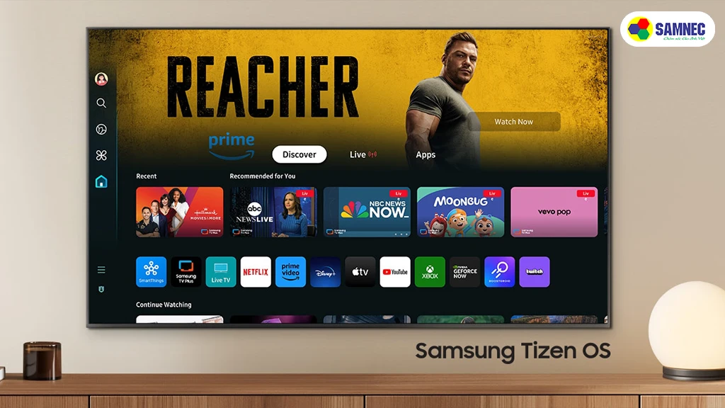 Smart Tivi Neo QLED 4K Samsung 65 inch QA65QN85DBKXXV- Hệ điều hành