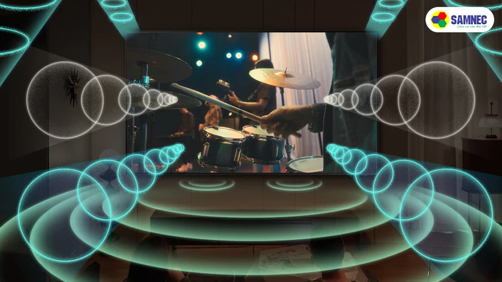 Smart Tivi QLED 4K 65 Inch Samsung QA65Q70DAKXXV- Công nghệ âm thanh