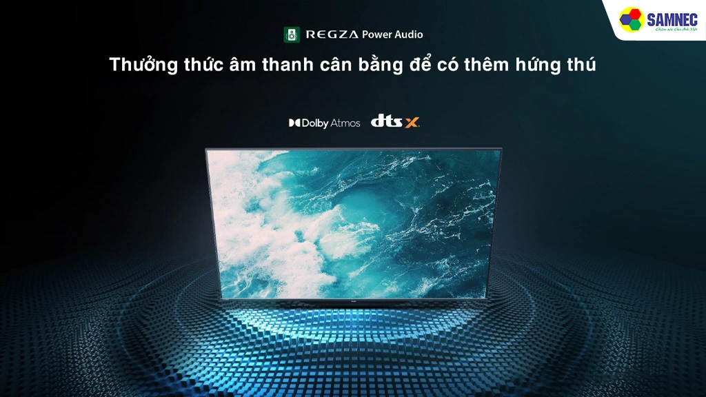 Smart Tivi QLED 4K 55 inch Toshiba 55M450NP - Công nghệ âm thanh