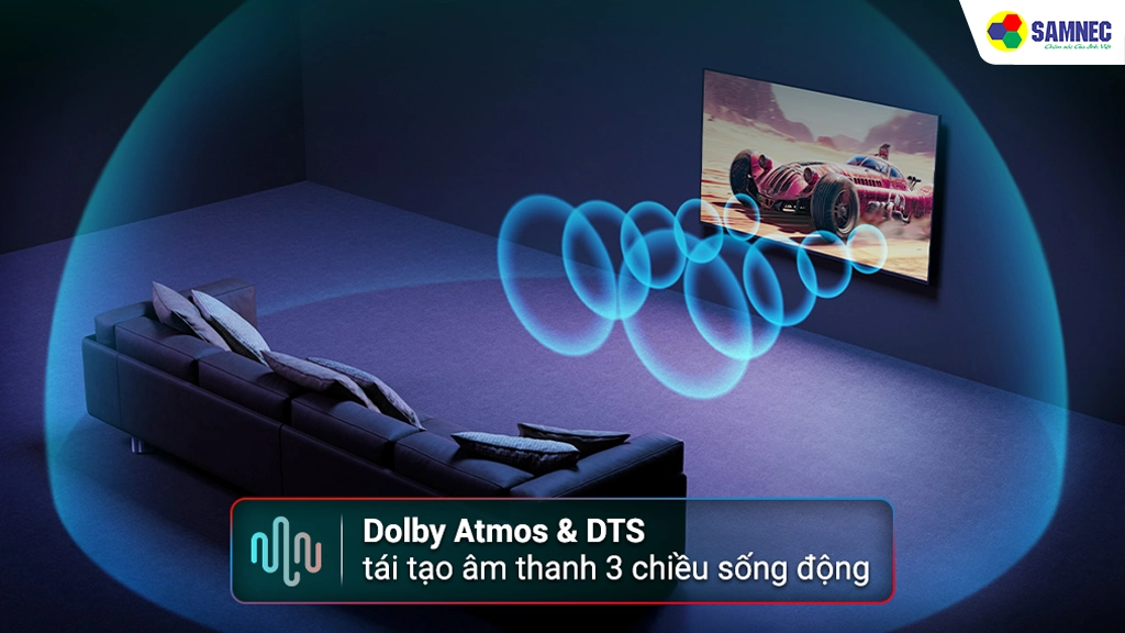 Sony Google TV 4K LED NỀN BRAVIA 2 II 43 inch K-43S25VM2- Công nghệ âm thanh