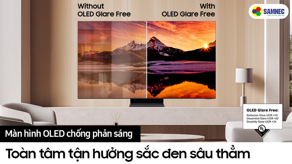 Smart Tivi OLED 4K 65 Inch Samsung QA65S95DAKXXV- Công nghệ hình ảnh