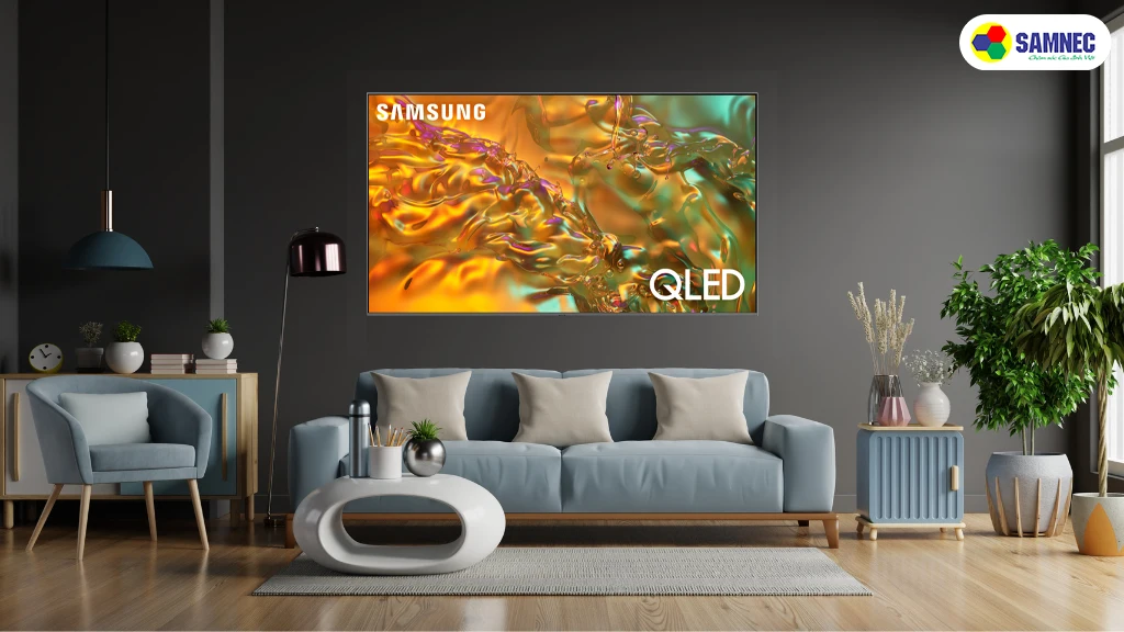 Smart Tivi QLED 4K 85 Inch Samsung QA85Q80DAKXXV- Thiết kế
