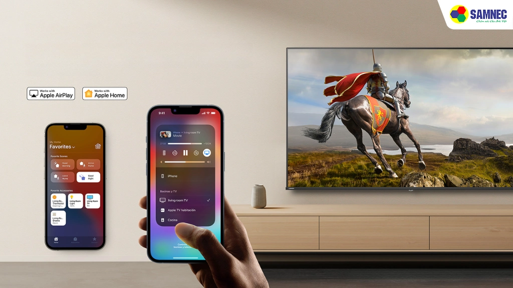 Smart Tivi QLED 4K 100 inch Toshiba 100Z670NP- Tiện ích