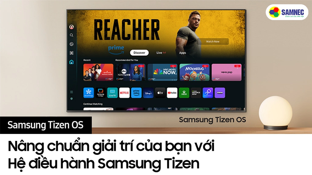Smart Tivi OLED 4K 65 Inch Samsung QA65S90DAKXXV- Hệ điều hành