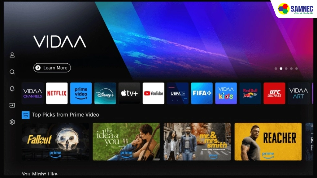 Smart Tivi QLED 4K 100 inch Toshiba 100Z670NP- Hệ điều hành