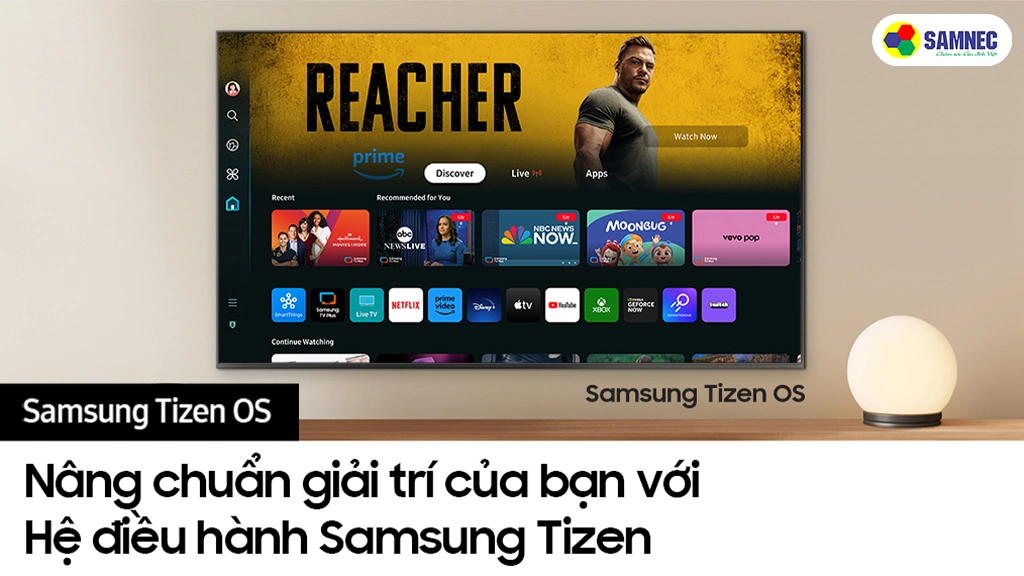 Smart Tivi OLED 4K 65 Inch Samsung QA65S95DAKXXV- Hệ đièu hành
