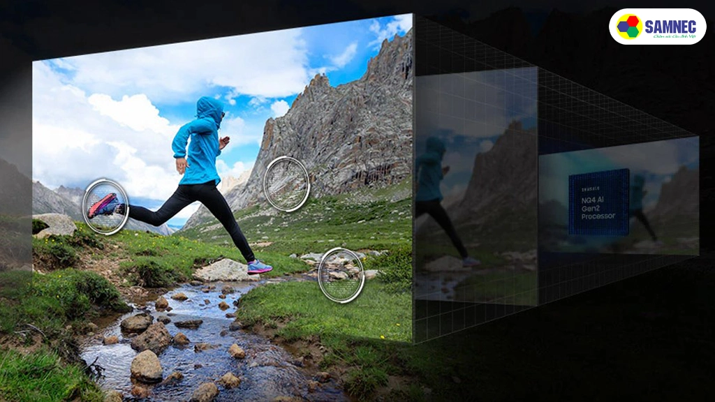 Smart Tivi Neo QLED 4K 65 inch Samsung QA65QN90DAKXXV- công nghệ hình ảnh