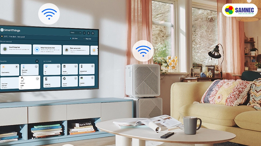 Smart Tivi OLED 4K 55 Inch Samsung QA55S90DAKXXV- Ứng dựng smartThings