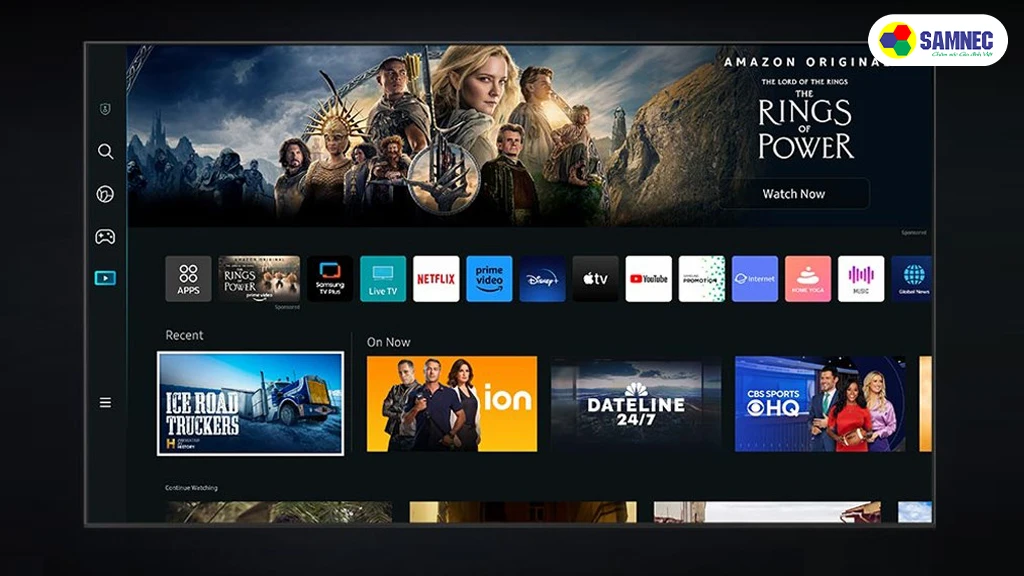 Smart Tivi QLED 4K 65 Inch Samsung QA65Q70DAKXXV- Hệ điều hành