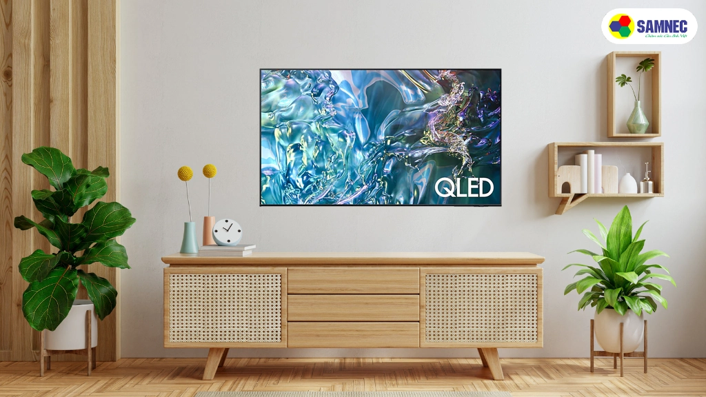 Smart Tivi QLED 4K Samsung 65 Inch QA65Q60DAKXXV- Thiết kế