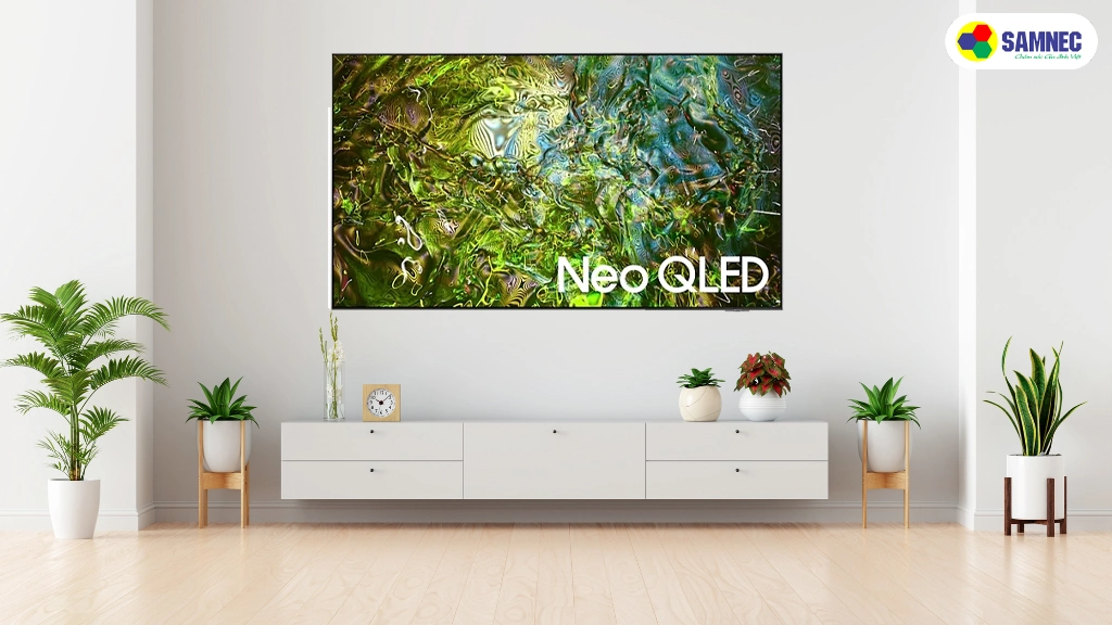 Smart Tivi 4K 85 inch Samsung QA85QN90DAKXXV- Thiết kế