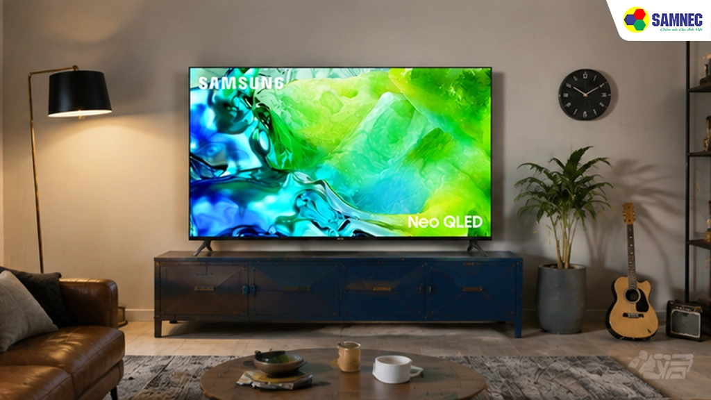 Smart TV Neo QLED 75 inch Samsung QA75QN80HAKXXV- Thiết kế