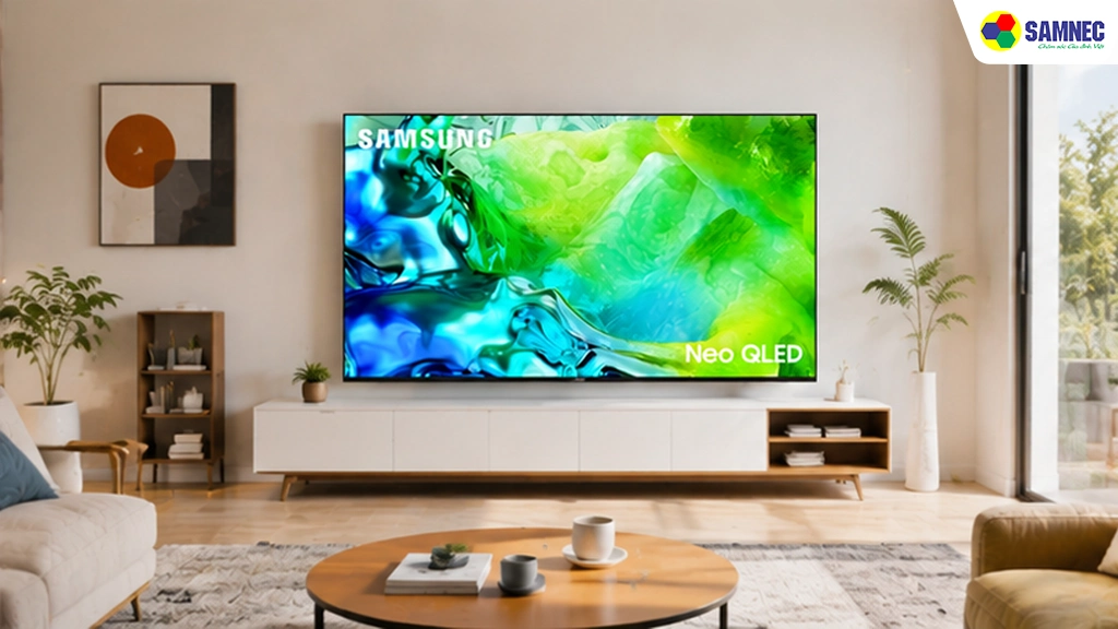 Smart TV Neo QLED 85 inch Samsung QA85QN80HAKXXV- Thiết kế