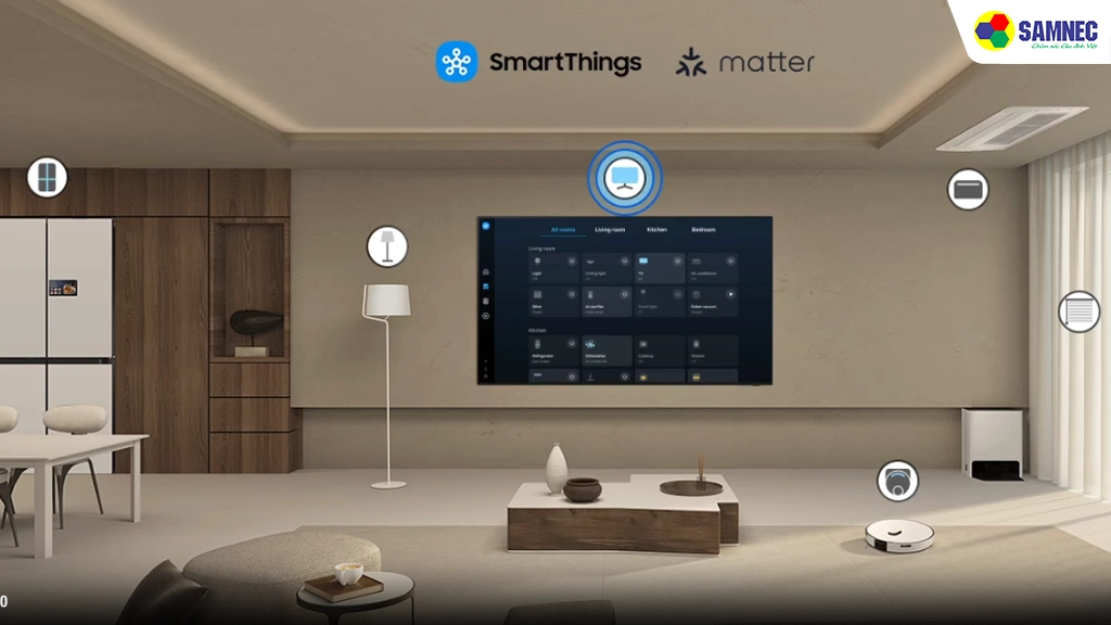 Smart TV Neo QLED 65 inch Samsung QA65QN80HAKXXV- Ứng dụng SmartThing