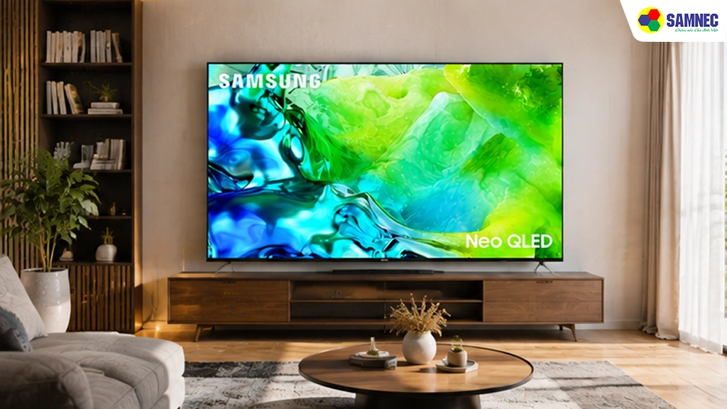 Smart TV Neo QLED 55 inch Samsung QA55QN80HAKXXV- Thiết kế