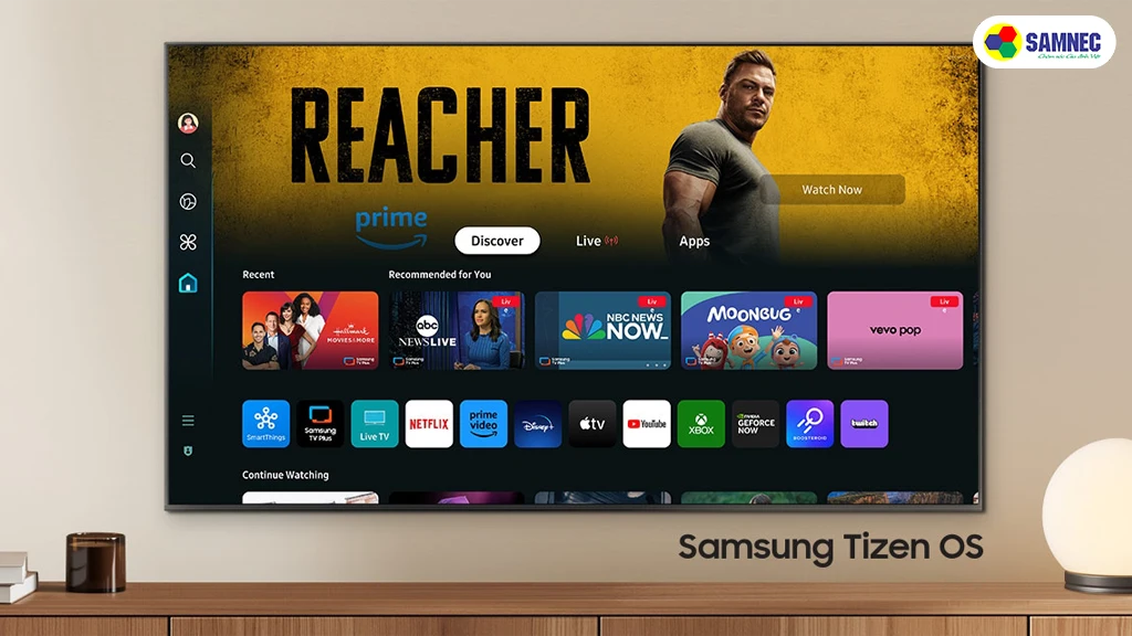 Smart Tivi UHD 4K 85 Inch Samsung UA85DU8000KXXV- Hệ điều hành