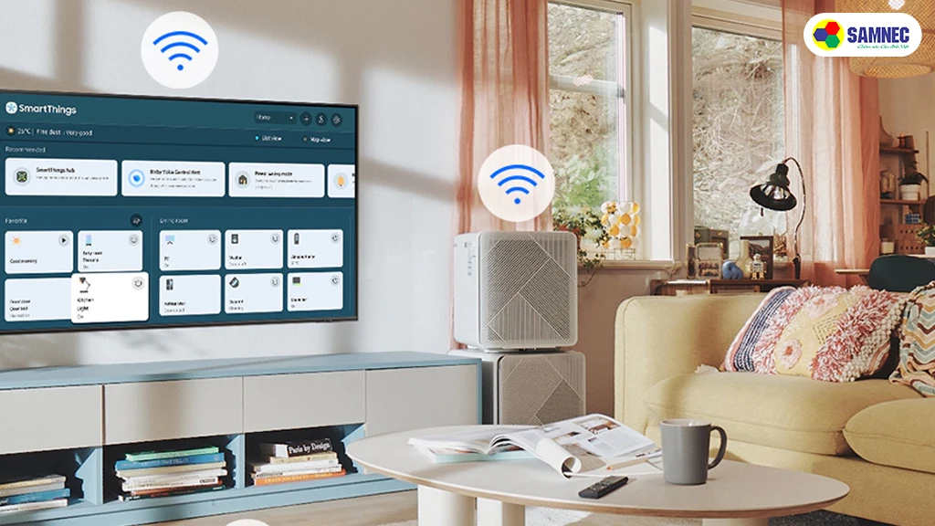 Smart Tivi UHD 4K 85 Inch Samsung UA85DU8000KXXV - Tiện ích ứng dụng Smartthings