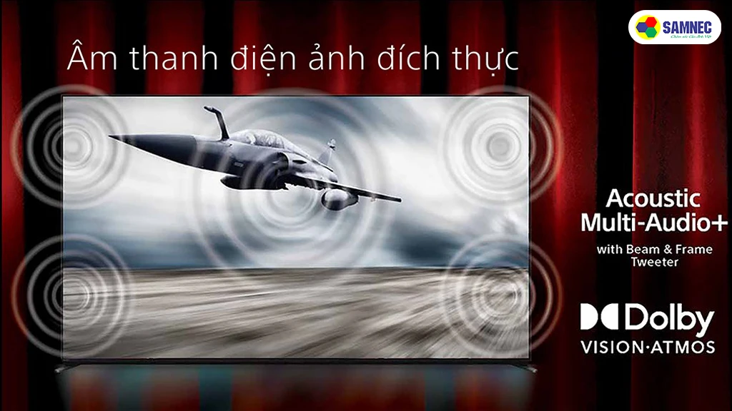 Google Tivi Mini LED 4K 75 inch Sony K-75XR90- Công nghệ âm thanh