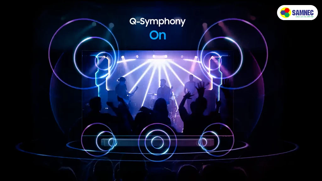 Smart Tivi UHD 4K 50 Inch Samsung UA50DU8000KXXV- công nghệ âm thanh