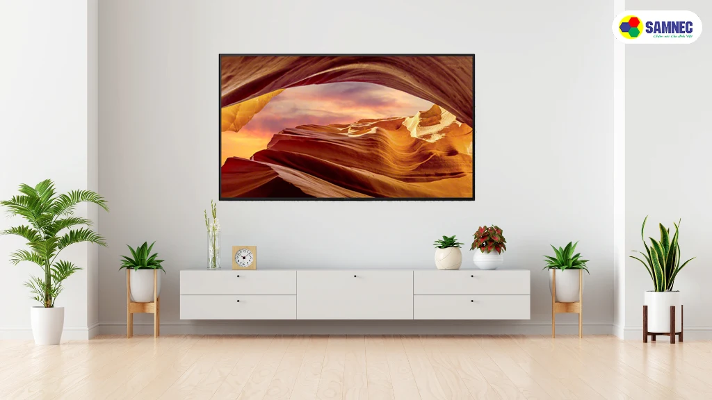 Google Tivi 4K 75 inch Sony KD-75X77L- Thiết kế