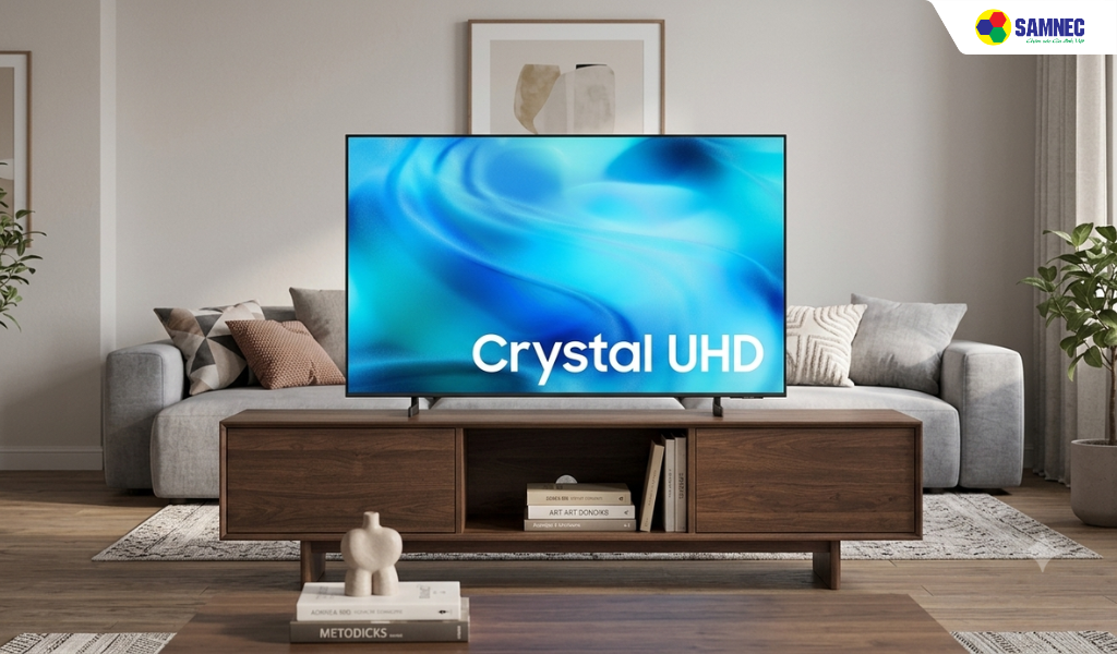 Smart Tivi Crystal UHD AI 4K 43 inch Samsung UA43U8000HKXXV- Thiết kế