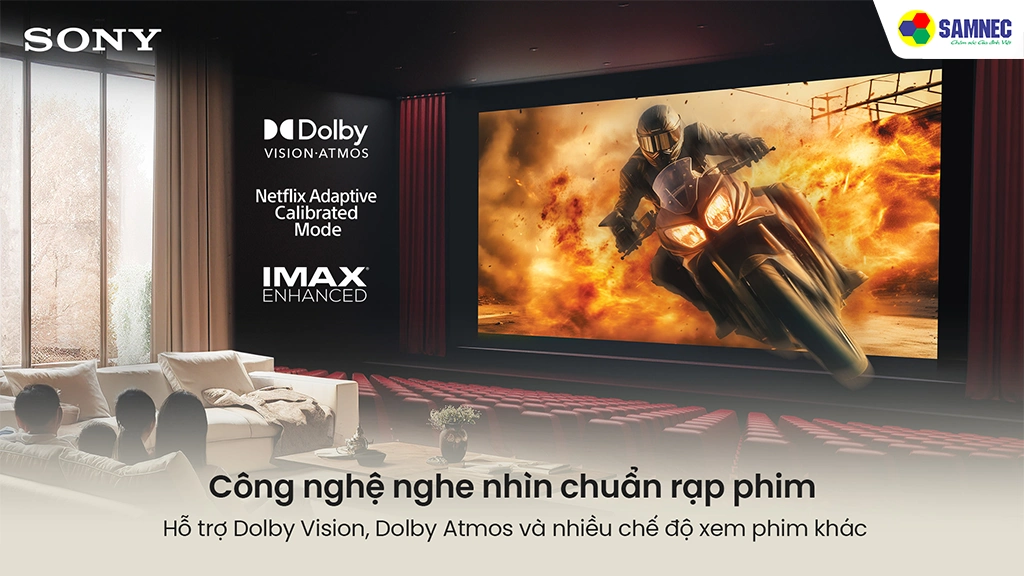 Sony Google TV True RGB BRAVIA 7 II K-55XR70M2- Công nghệ âm thanh