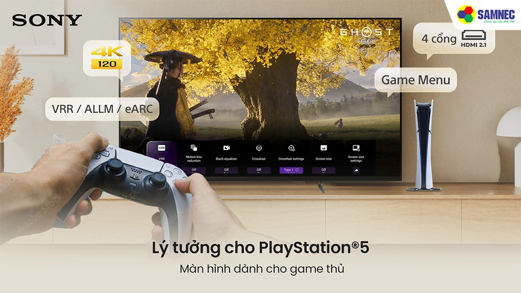 Sony Google TV True RGB BRAVIA 7 II K-65XR70M2- Tiện ích