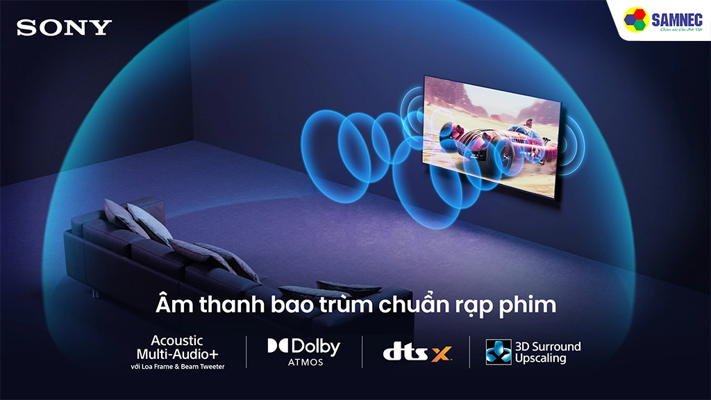 Sony Google TV True RGB BRAVIA 7 II K-65XR70M2- Công nghệ âm thanh