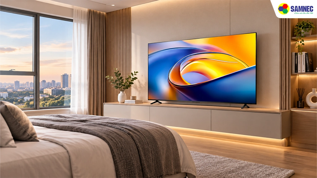 Smart Tivi QLED AI 4K 65 inch Toshiba 65Z570RP- Thiết kế