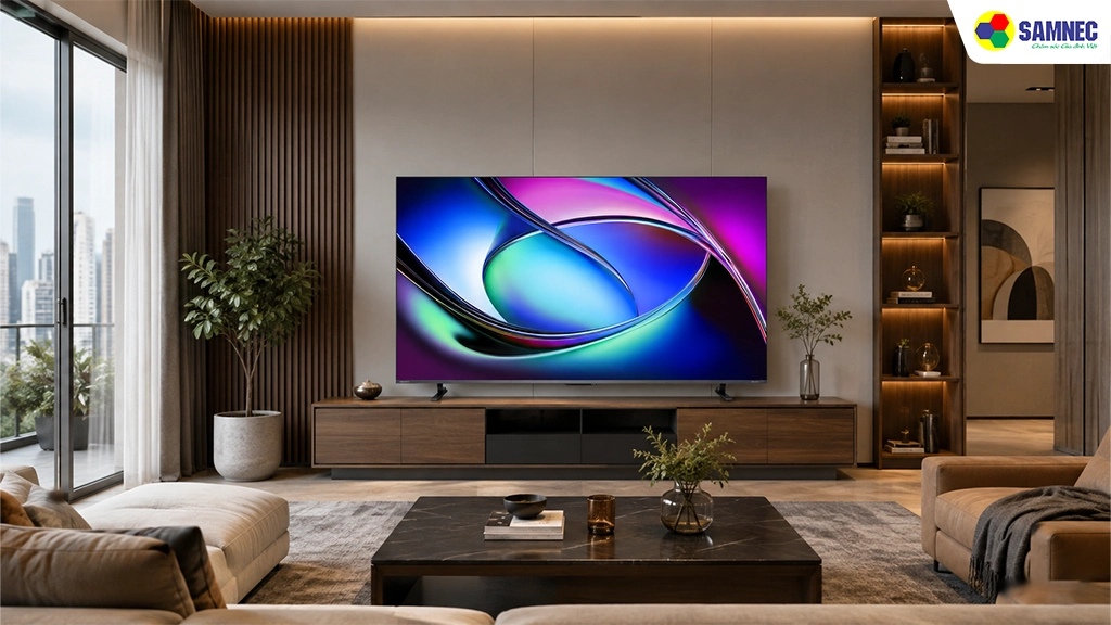 Smart Tivi Mini LED AI 4K 65 inch Toshiba 65Z670RP- Thiết kế