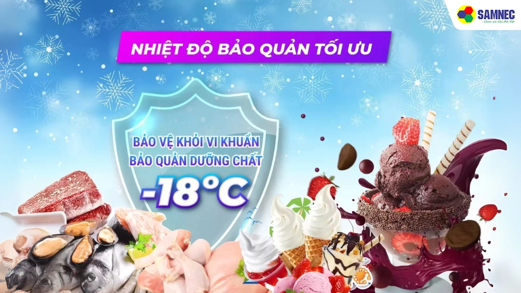 Tủ đông 750 lít Sanaky VH1008KA- công nghệ làm lạnh