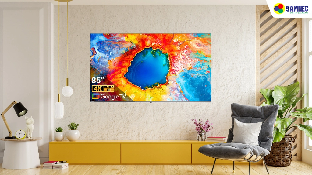 Smart Tivi QLED 4K 85 inch Toshiba 85M450NP- Thiết kế