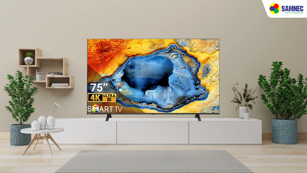 Smart Tivi 4K 75 inch Toshiba 75C350NP- Thiết kế