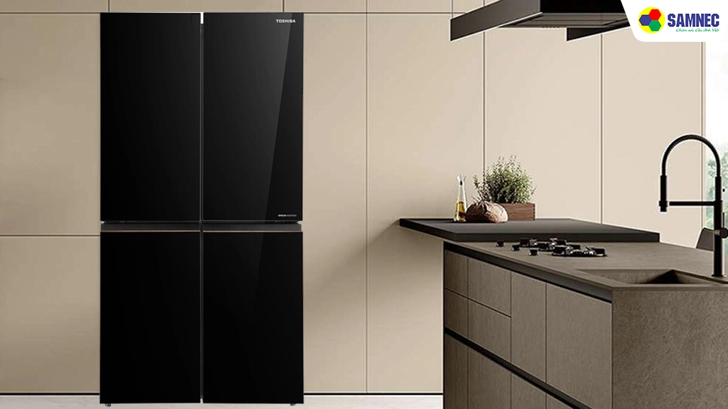 Tủ lạnh Multi Door 711 lít Toshiba GR-RF895WIA-PGV(22)-XK- thiết kế