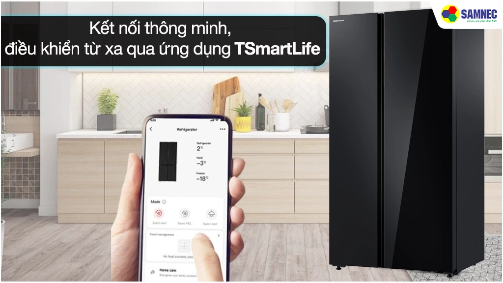 Tủ lạnh Side By Side 711 lít Toshiba GR-RS905WIA-PGV(22)-XK
