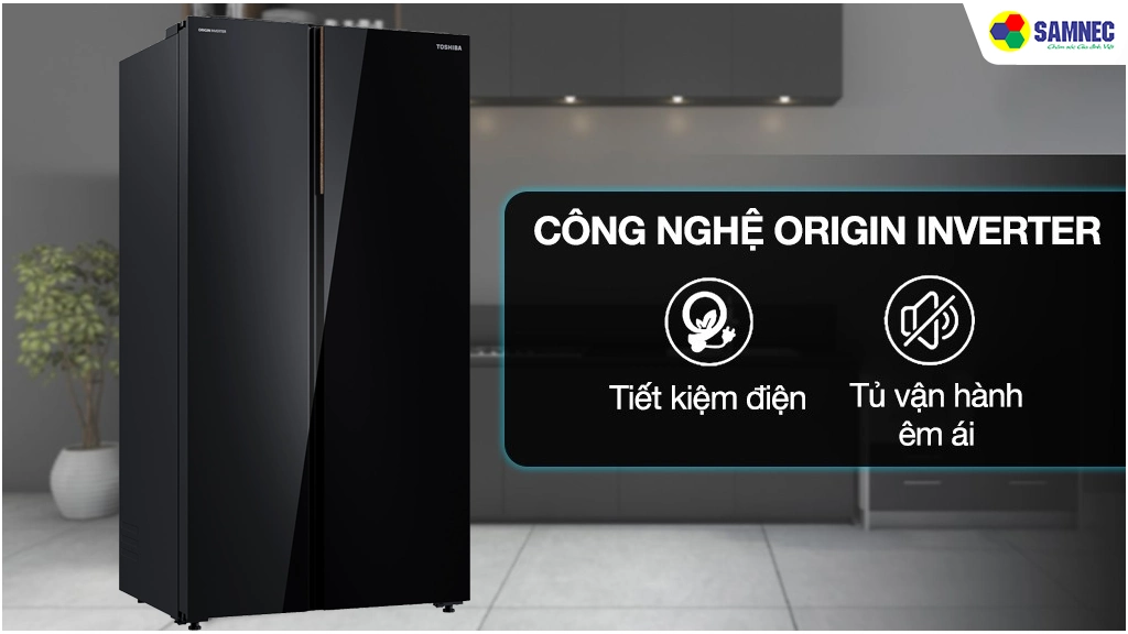 Tủ lạnh Side By Side 711 lít Toshiba GR-RS905WIA-PGV(22)-XK- Công nghệ tiết kiệm điện