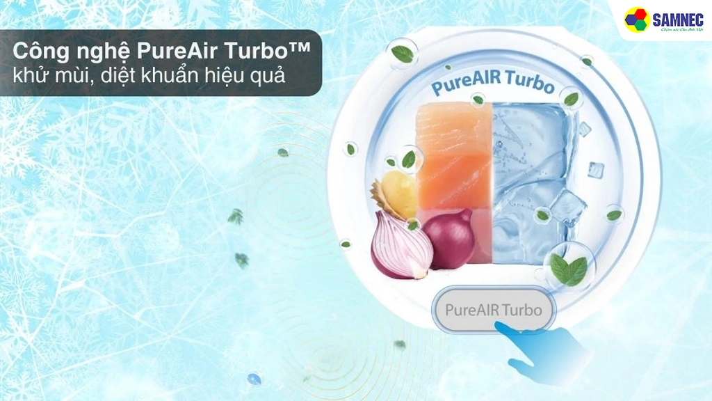 Tủ lạnh Toshiba GR-RF900WI-PMV(06)-MG- Công nghệ khử mùi diệt khuẩn