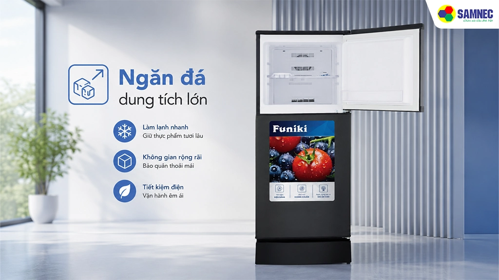 Tủ lạnh Funiki FR-125CI.1- Tiện ích