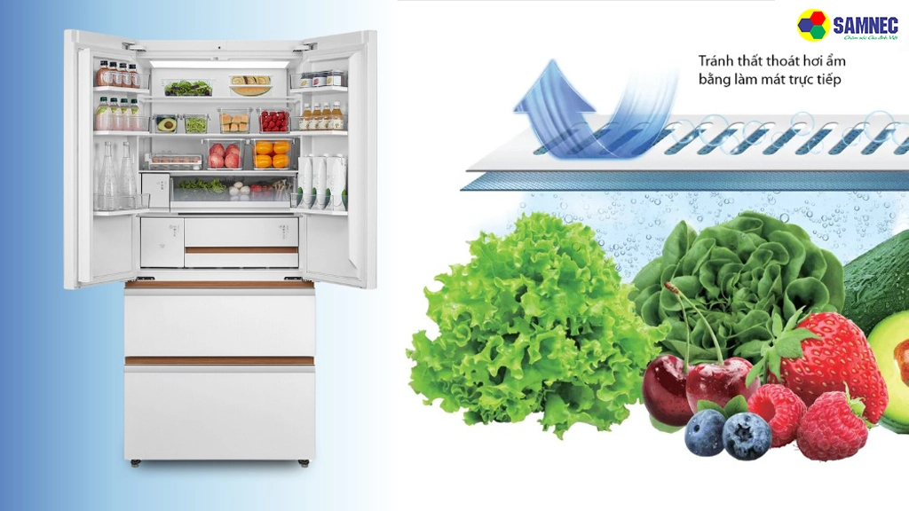 Tủ lạnh Toshiba 533 lít Japandi Multi Door GR-RF690WI-PGV(67)- công nghệ bảo quản thực phẩm