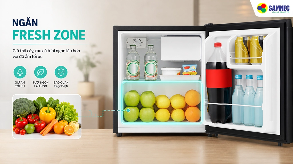 Tủ lạnh 45 lít Hisense HR05DB- Công nghệ làm lạnh