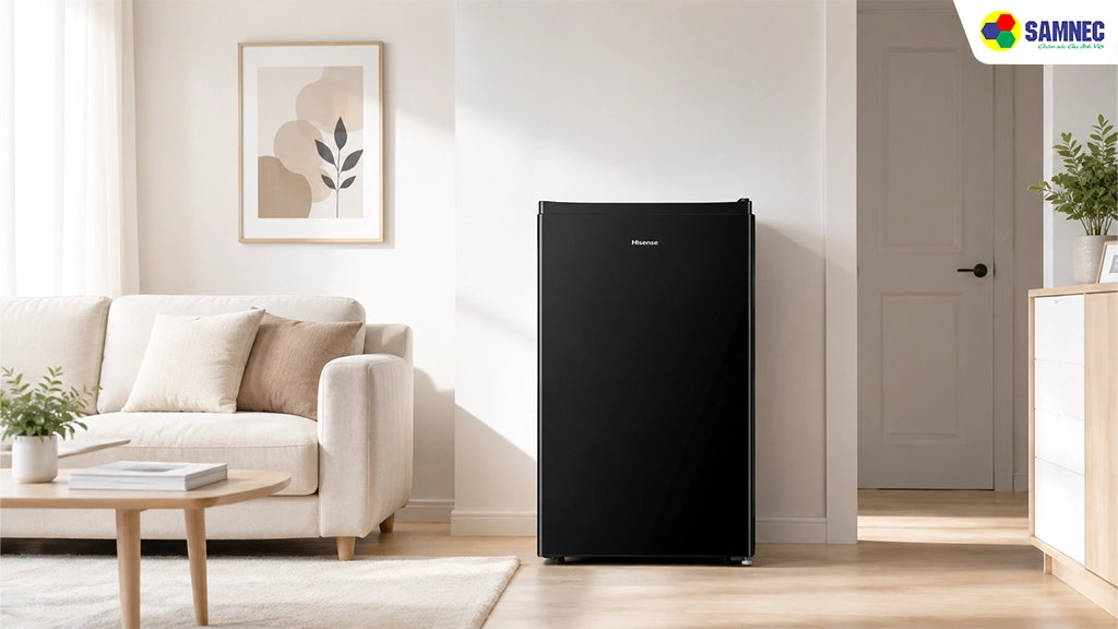 Tủ lạnh 94 lít Hisense HR09DB- Thiết kế