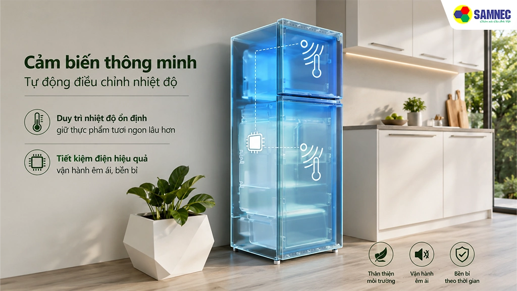 Tủ lạnh inverter 374 lít Hitachi HRTN6408SAGBKVN- Công nghệ làm lạnh