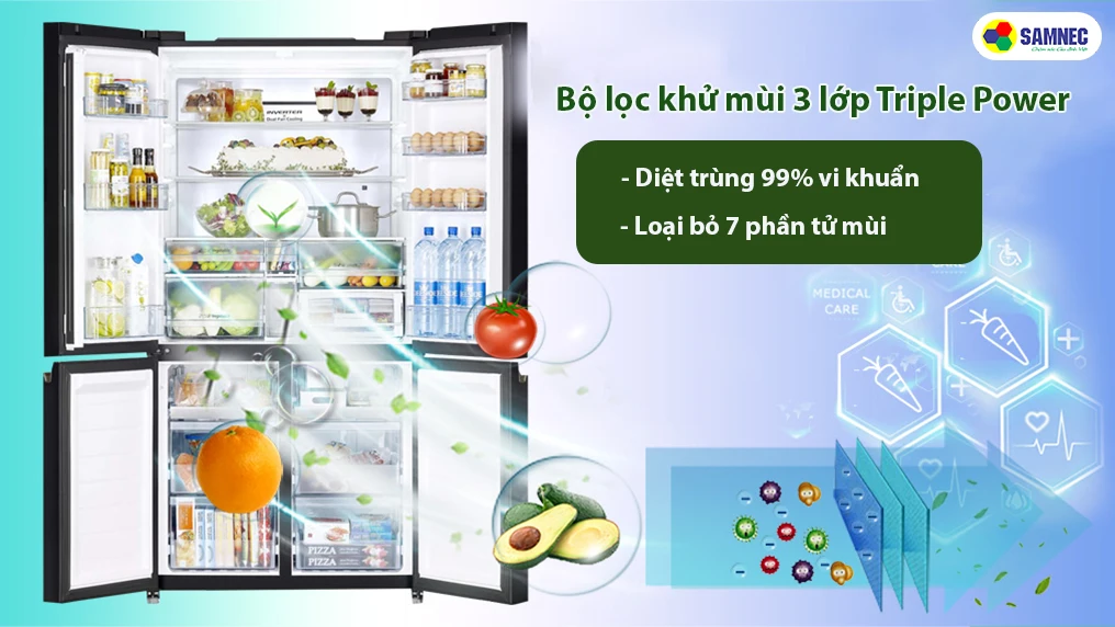 Công nghệ khử mùi kháng khuẩn