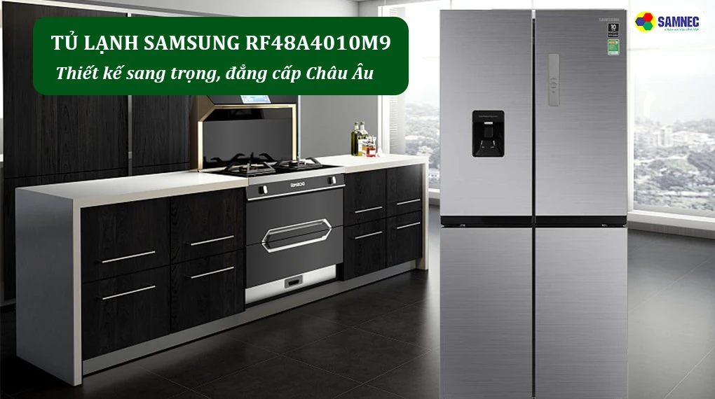 Thiết kế tủ lạnh multi door samsung sang trọng hiện đại