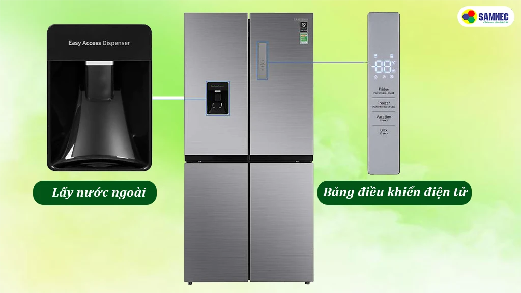 Tiện ích lấy nước ngoài, bảng điều khiển