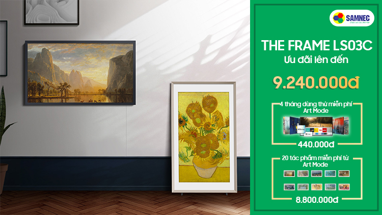 Ưu đãi khi mua The Frame LS03C năm 2023