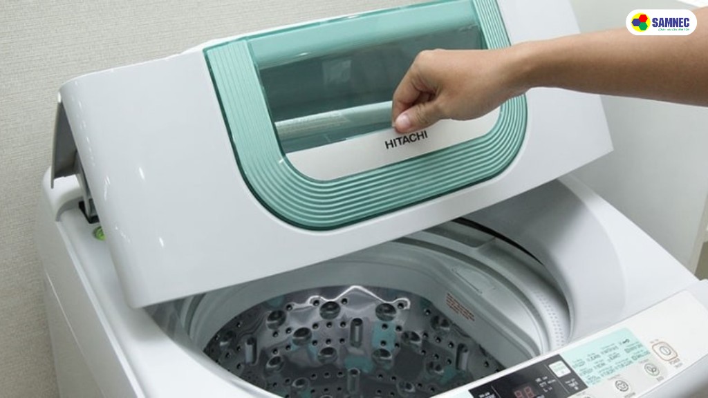  máy giặt Hitachi hỏng công tắc cửa