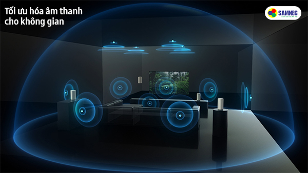 công nghệ tối ưu hóa âm thanh cho căn phòng