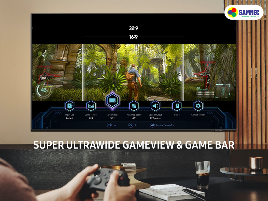 Super Ultrawide GameView & Game Bar